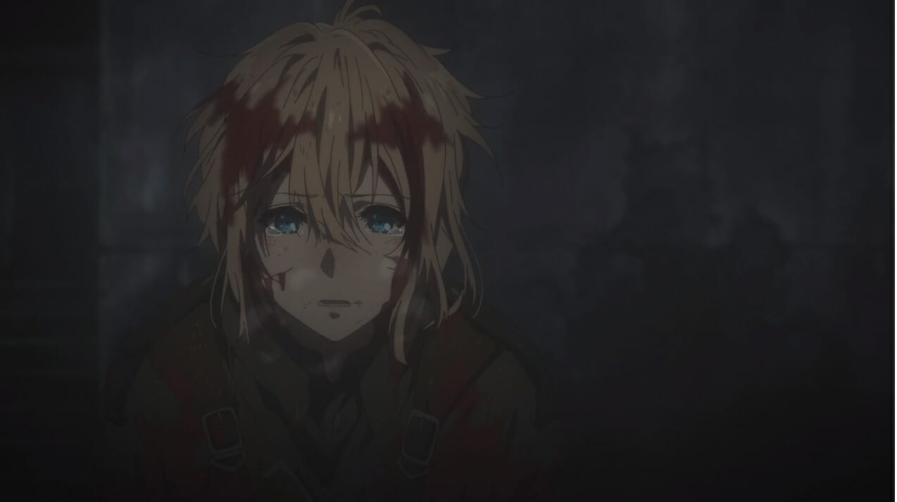 ヴァイオレット エヴァーガーデン 感想 第一話 愛してる と自動手記人形 Hi アニ