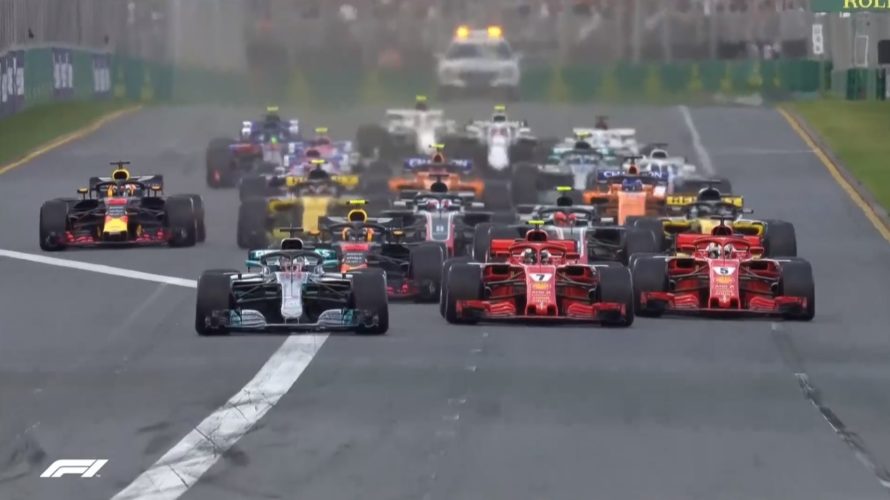F1「2018年オーストラリア・グランプリ」決勝戦観ました!【DAZN】